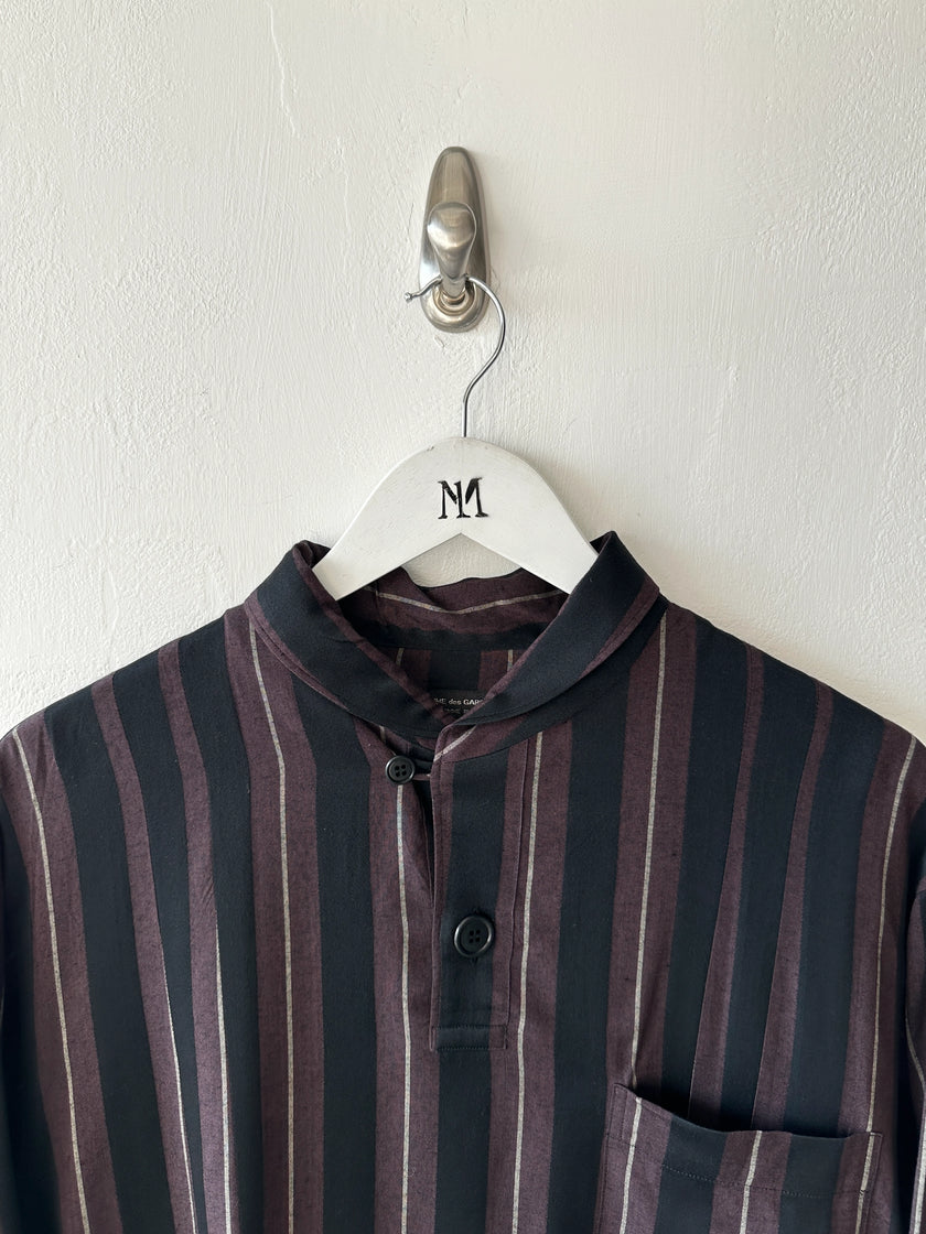 COMME DES GARÇONS - F/W 1995 STRIPED LONG SLEEVE PULLOVER TOP
