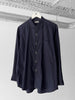 COMME DES GARÇONS- F/W 1990 LONG SLEEVE SHIRT WITH KEY RINGS CLOSURE