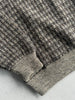 ISSEY MIYAKE - 1980s V NECK CHUNKY KNIT BOXY FIT JUMPER