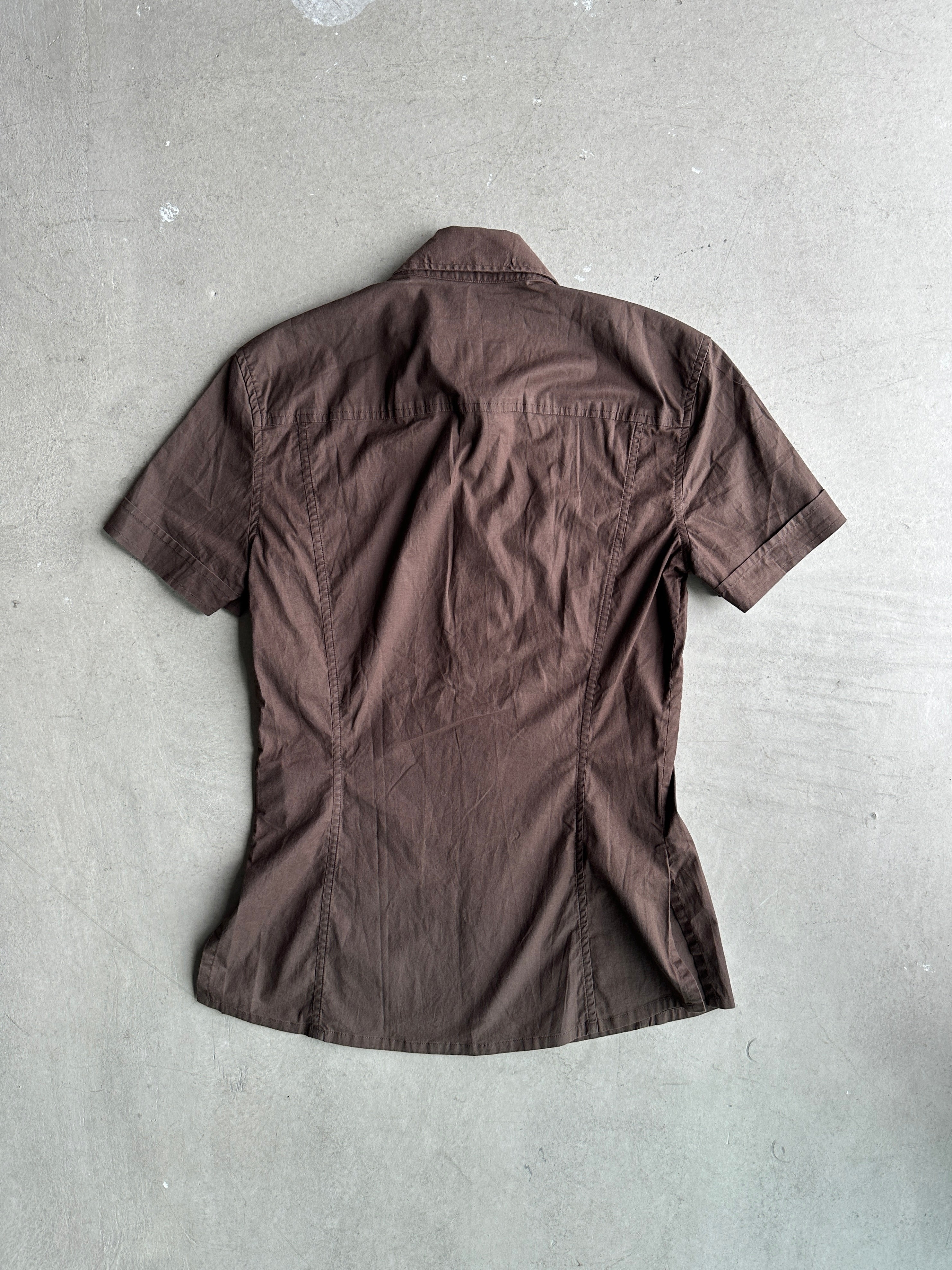 BIKKEMBERGS - 2000s HALF SLEEVE SHIRT