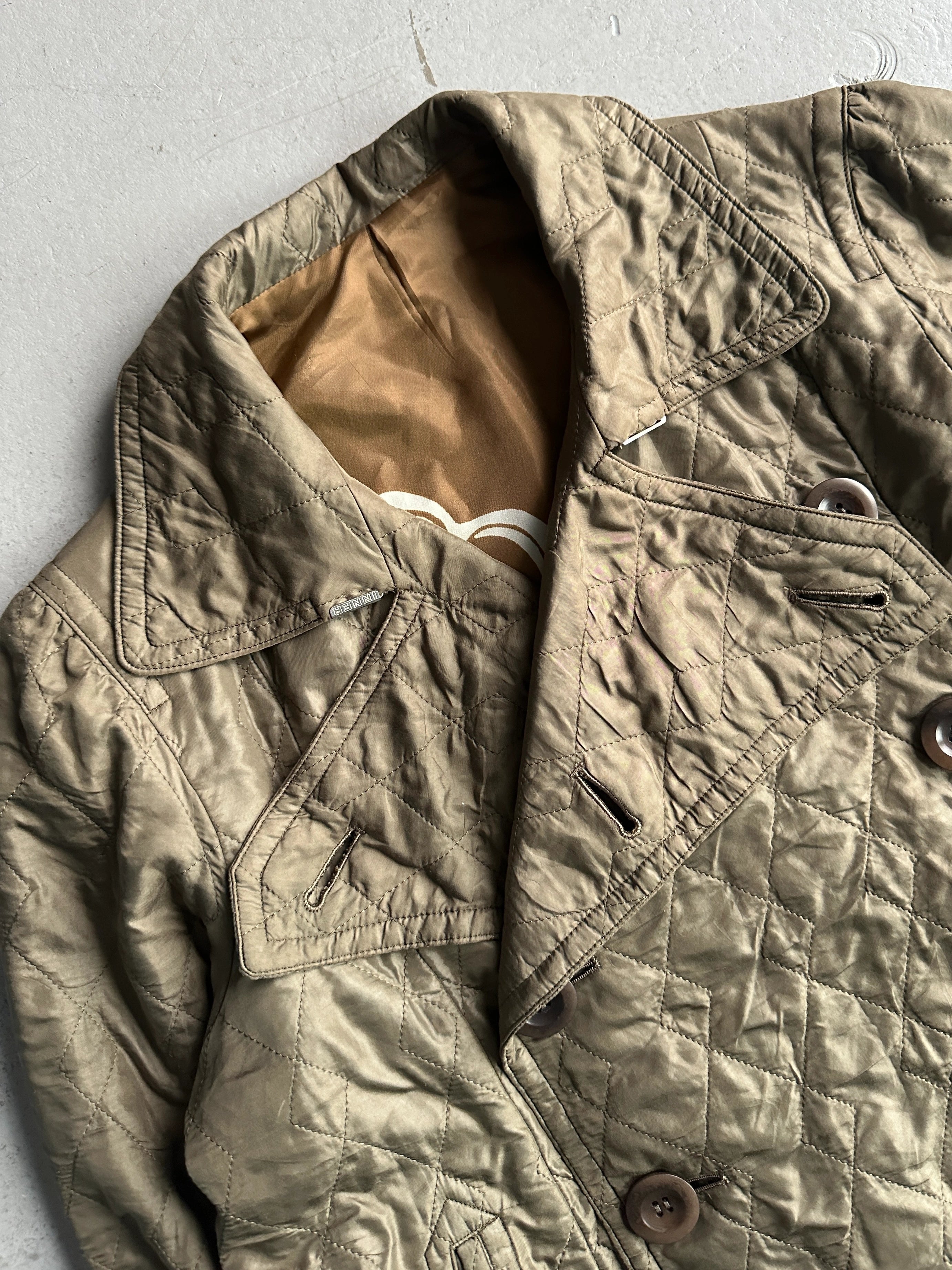 YOHJI YAMAMOTO Y's - A/W 2017 DOUBLE BREASTED QUILTED JACKET