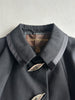 LOUIS VUITTON by MARC JACOBS - A/W 2004 CROP FIT WOOL BLAZER WITH LEAF BUTTONS DETAIL
