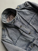 ARMANI JEANS - F/W 1989 WOOL LINING DENIM BOMBER JACKET