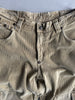 1990s WIDE LEG CORDUROY PANELS CARGO TROUSERS