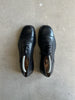 LARIO 1989 - 1990s SQUARE TOE LEATHER DERBY SHOES