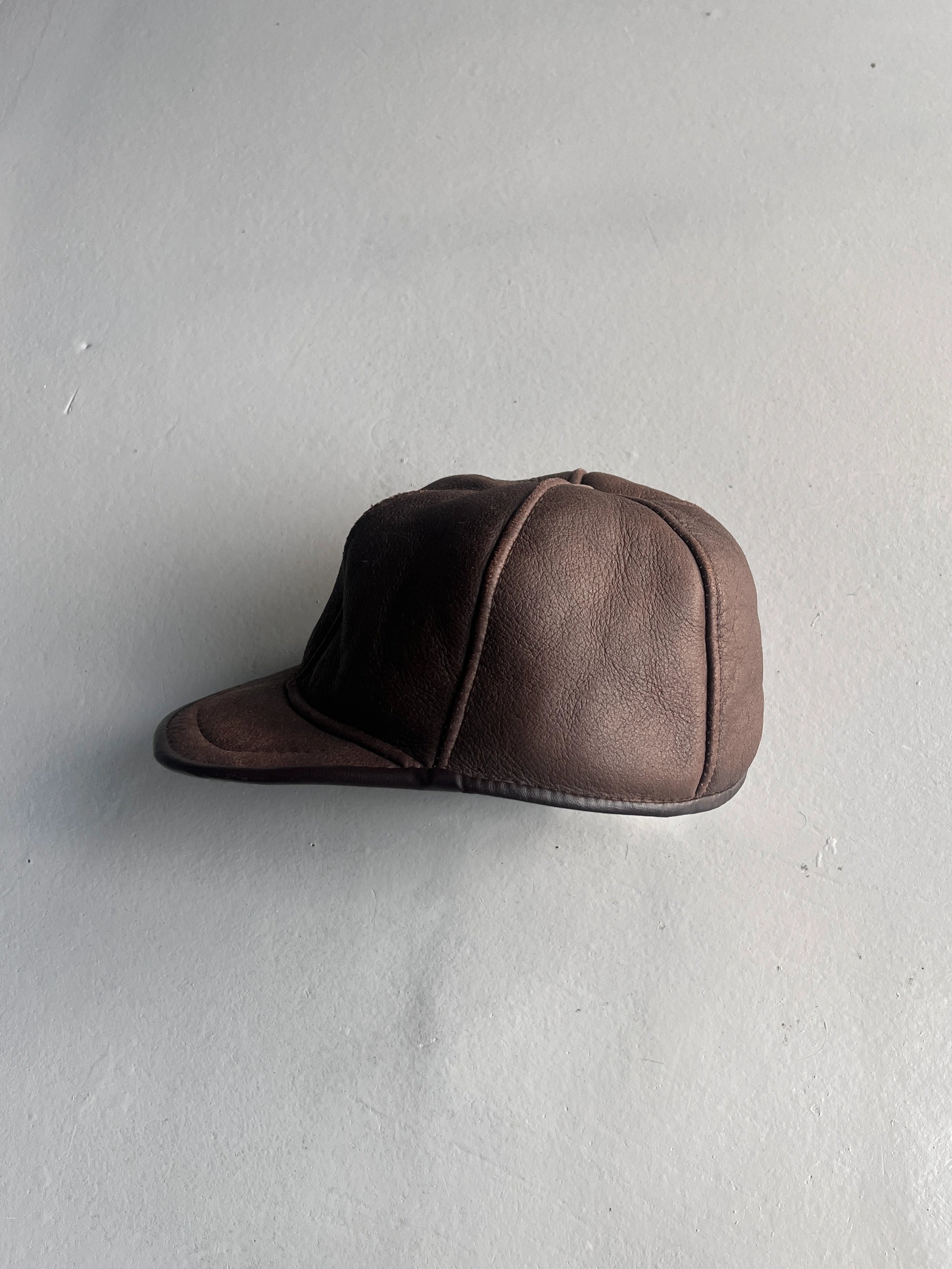 1970s SHEARLING CAP