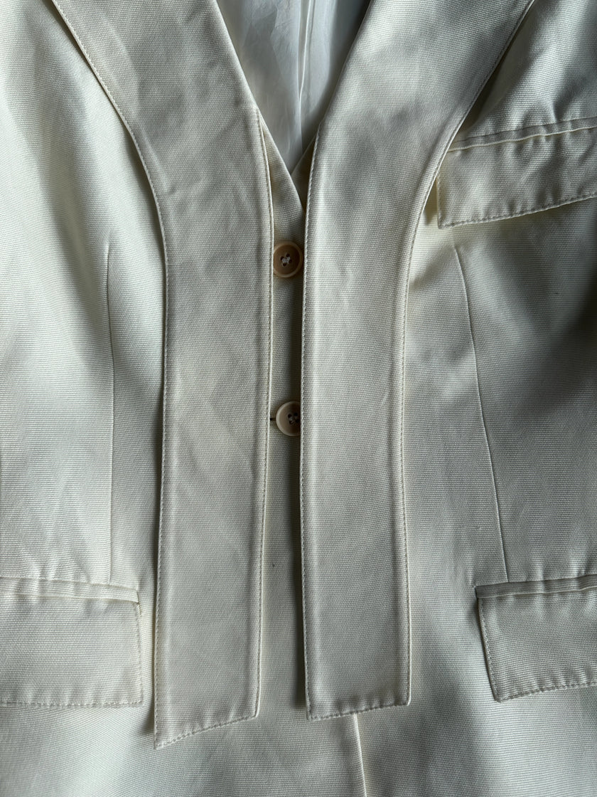 EMPORIO ARMANI - S/S 2003 ADJUSTABLE LAPELS FITTED BLAZER