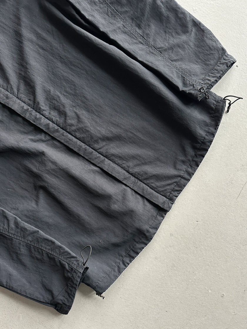 MARITHÉ + FRANÇOIS GIRBAUD - 1990s LIGHTWEIGHT ZIP UP JACKET WITH VELCRO TAB AT COLLAR