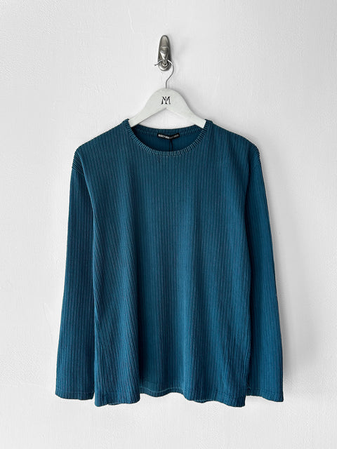 ISSEY MIYAKE - S/S 1999 TEXTURED LONG SLEEVE TOP