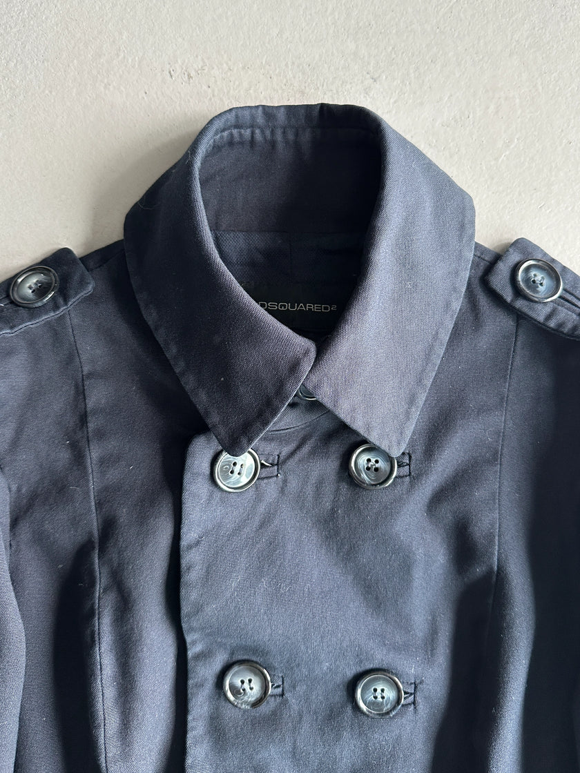 DSQUARED2 - 2000s DOUBLE BREASTED CROP FIT JACKET