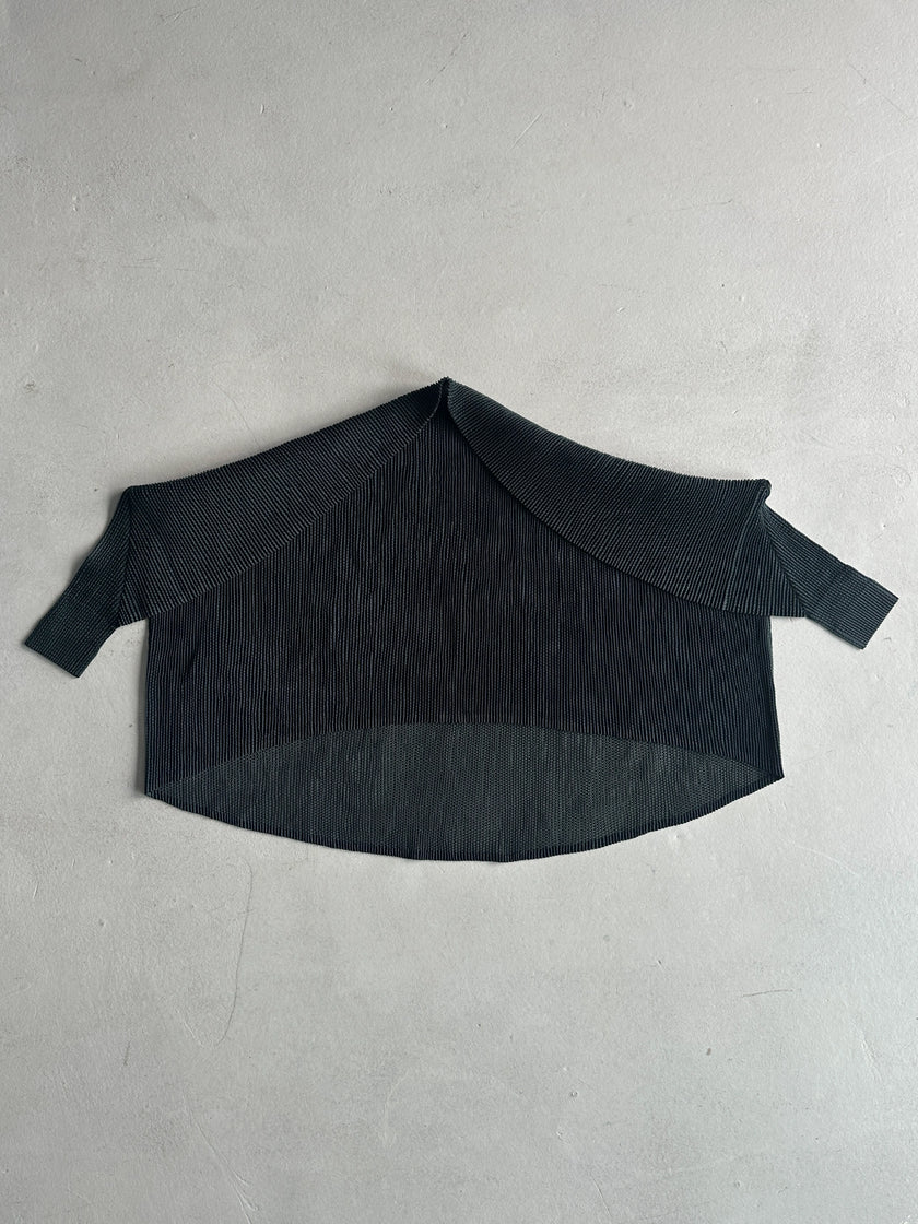 ISSEY MIYAKE PLEATS PLEASE - 2000s BOLERO CARDIGAN