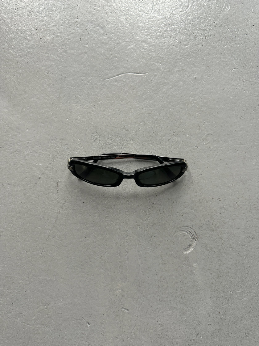 MOSCHINO - 1990s SLIM RECTANGULAR SUNGLASSES