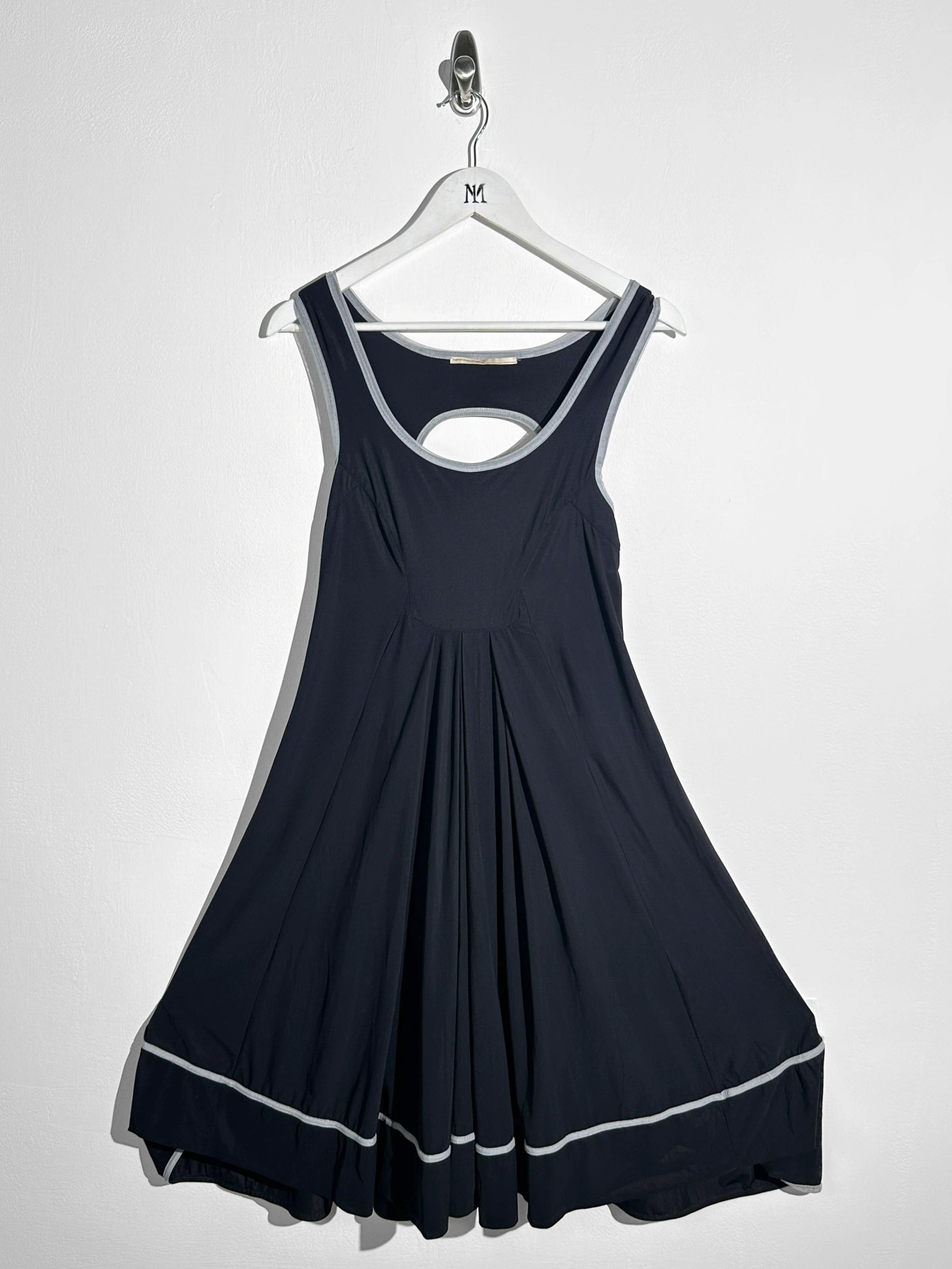 MARITHÉ + FRANÇOIS GIRBAUD - early 2000s DRESS WITH CUT OUT BACK