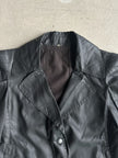 COP COPINE - 2000s PUFFED SHOULDERS GLOSSY FINISH JACKET