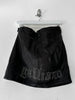 GALLIANO BY JOHN GALLIANO - F/W 2008 MINI LEATHER SKIRT WITH LOGO STUDS