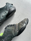 MARITHÉ + FRANÇOIS GIRBAUD - early 2000s ROUND TOE LEATHER SNEAKERS