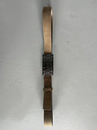 GIANFRANCO FERRÉ -  early 2000s WAXED LEATHER BELT WITH METAL BUCKLE