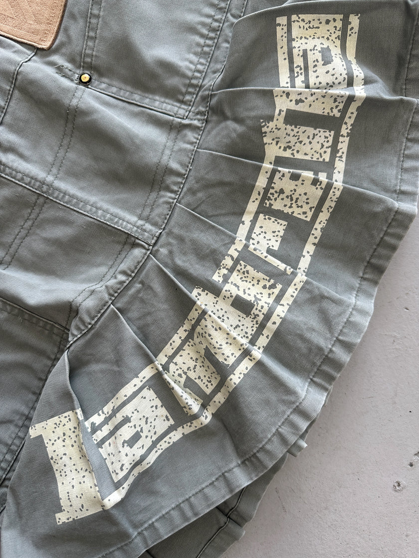 2000s PLEATED CARGO MINI SKIRT