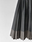 HIROKO KOSHINO - late 1990s PLEATED MAXI SKIRT