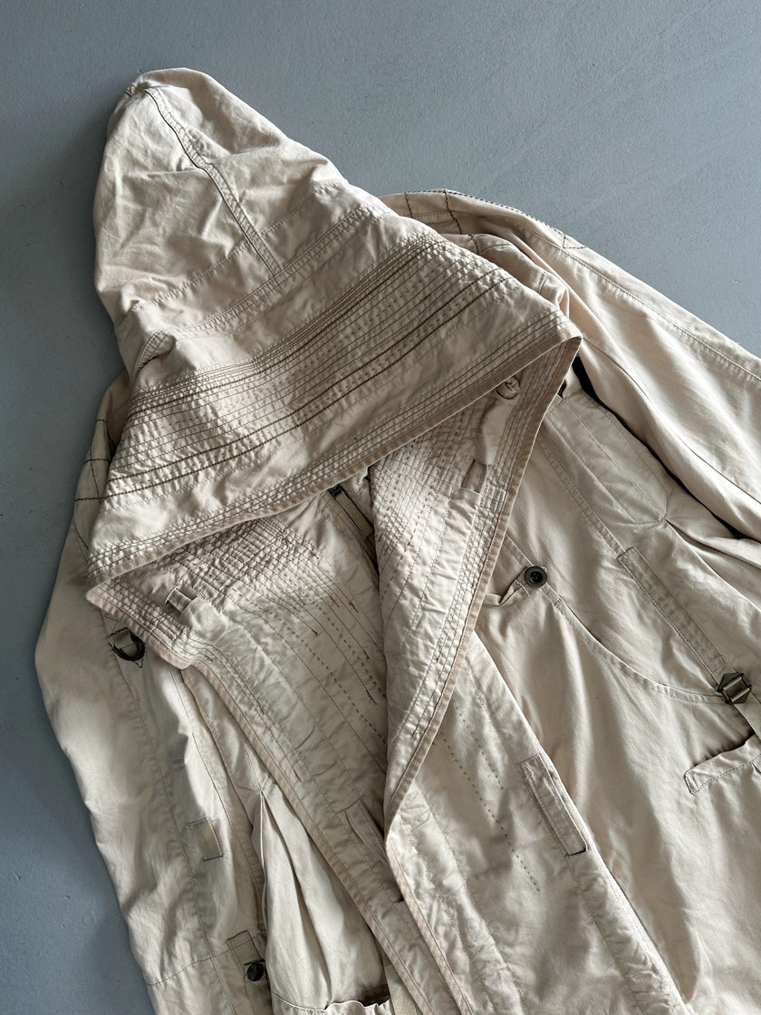 MARITHÉ + FRANÇOIS GIRBAUD - F/W 2008 RUCHED FRONT ADJUSTABLE JACKET