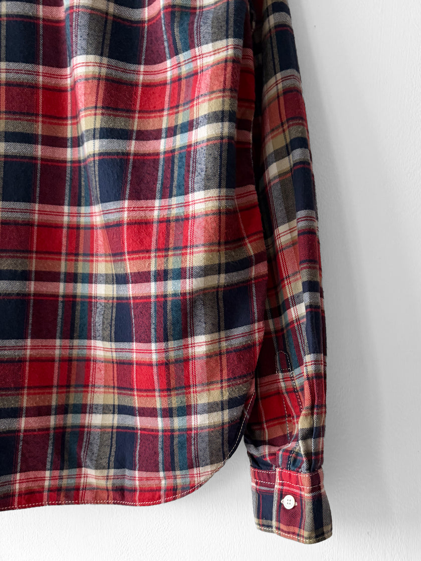 COMME DES GARÇONS - A/W 2010 PLAID CHECK LONG SLEEVE SHIRT