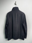 ITALIAN LABEL - 1990s COATED LINEN JACKET