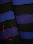 YOHJI YAMAMOTO - early 2000s STRIPED OVERSIZED KNIT JUMPER