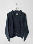 ITALIAN LABEL 1980s DOUBLE BREASTED LIGHT BOMBER JACKET