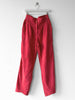 ESCADA - 1980s HIGH WAIST BALLOON FIT SUEDE TROUSERS