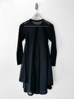 COMME DES GARÇONS - F/W 2021 ASYMMETRIC DRESS WITH MESH OVERLAY
