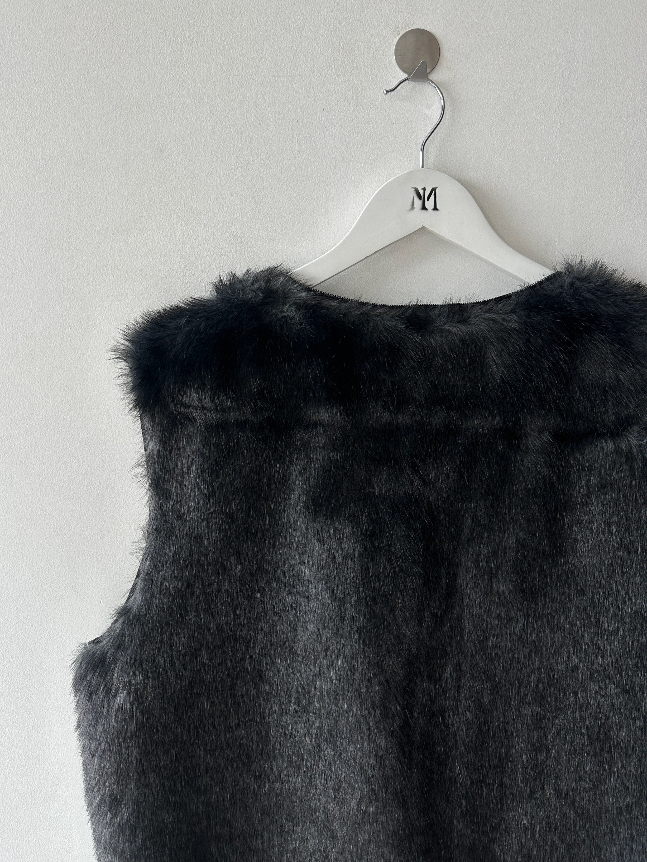 JEAN PAUL GAULTIER OBJET - 1990s PERFORATED LEATHER JACKET WITH ZIP OFF FUR LINING
