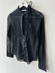 HUSSEIN CHALAYAN - S/S 2002 SEMI TRANSPARENT SHIRT
