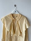 COMME DES GARÇONS -1980s ASYMMETRIC CAPE OVERLAY SHIRT