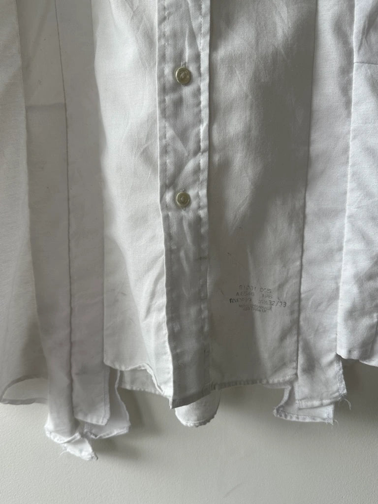 REBUILD BY NEEDLES BY NEPENTHES - early 2010s DECONSTRUCTED LONG SHIRT