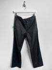 HELMUT LANG - S/S 2000 COATED TECHNICAL TROUSERS WITH DRAWSTRING AT WAIST