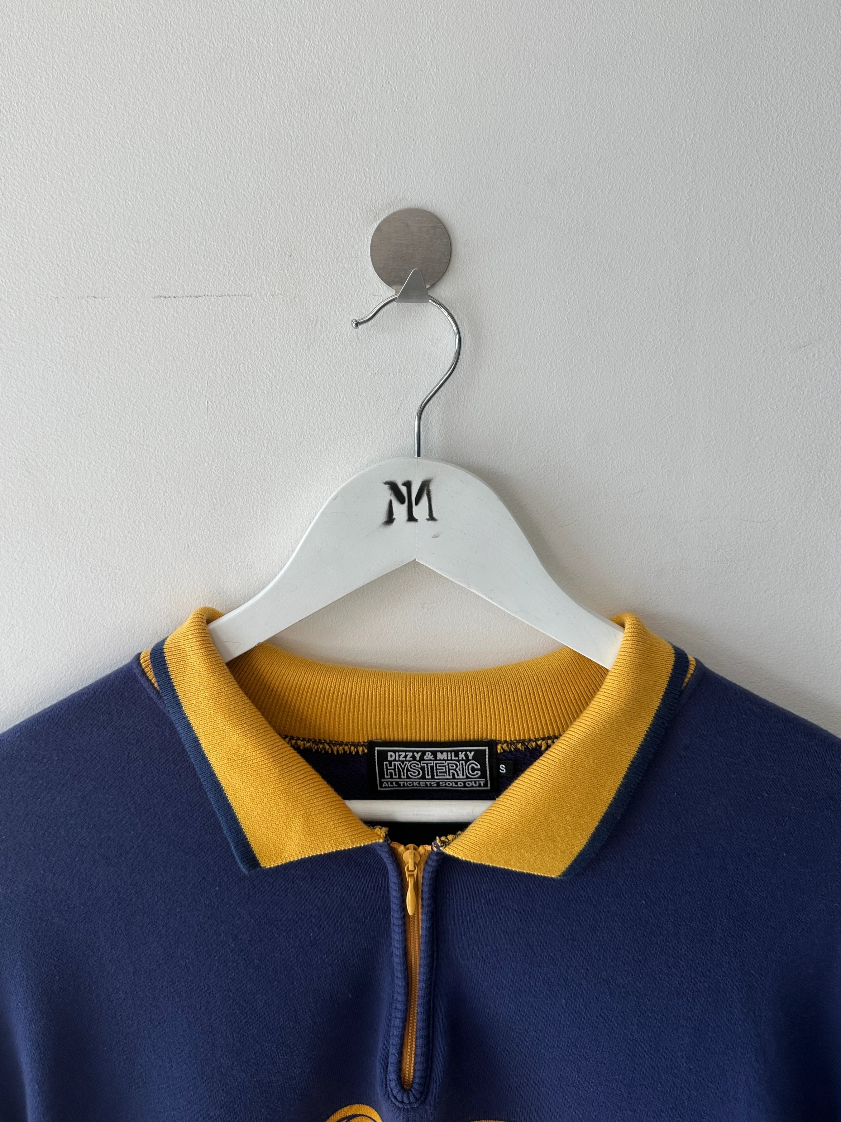 HYSTERIC GLAMOUR - 1990s QUARTER ZIP SWEATSHIRT