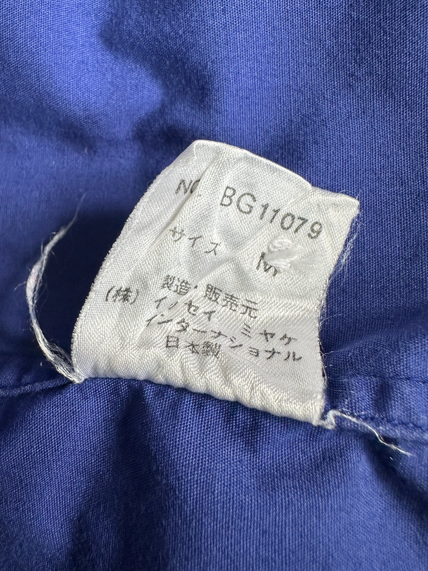 ISSEY MIYAKE DUETRIO - 1980s COLOUR BLOCK HALF SHIRT SLEEVE