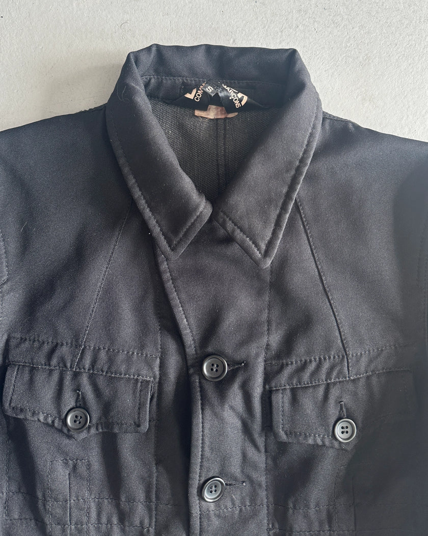 COMME DES GARÇONS BLACK - S/S 2011 MULTI POCKET STRAIGHT FIT JACKET