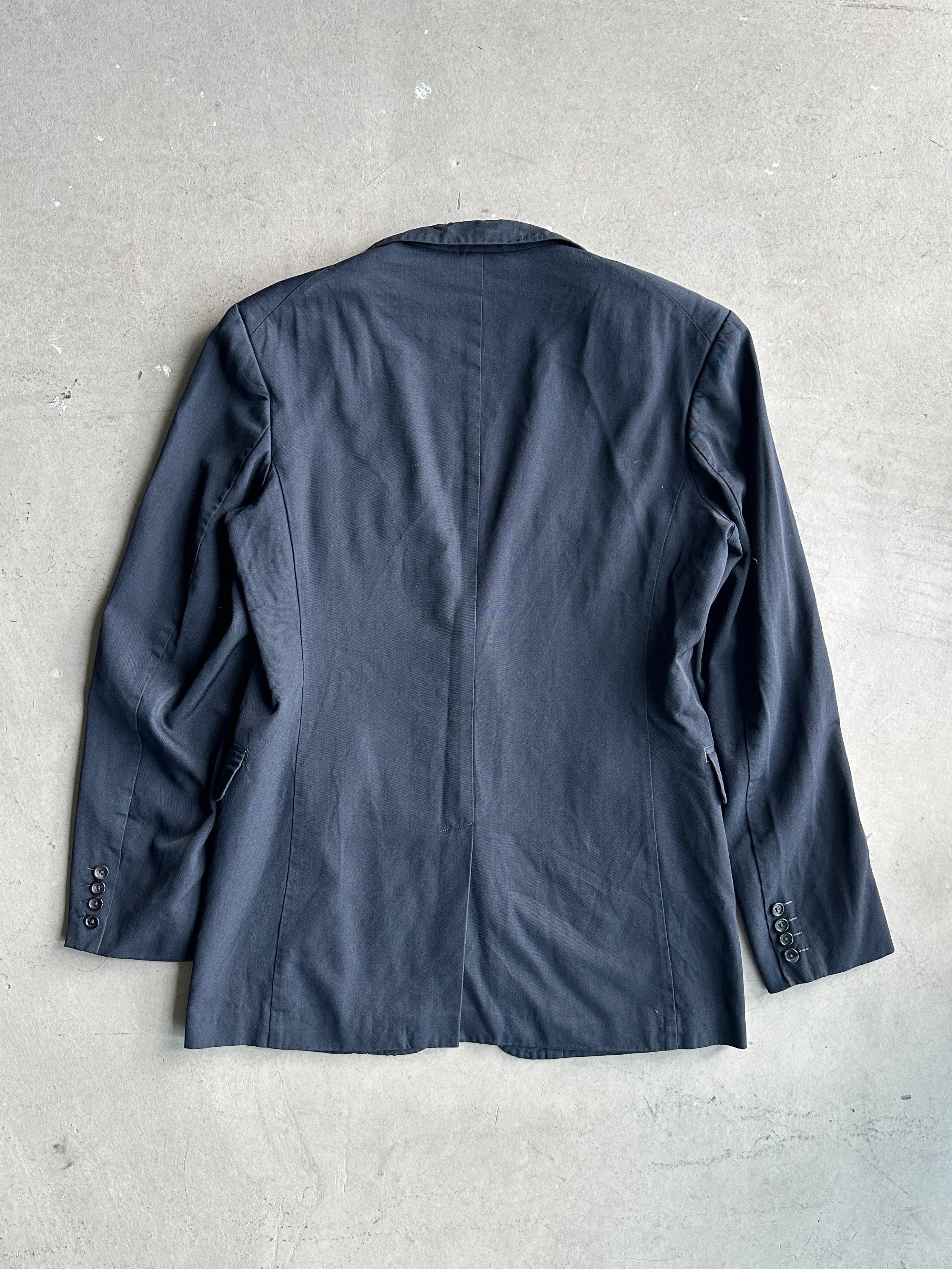 YOHJI YAMAMOTO Y's - A/W 2004 STRAIGHT FIT LONG BLAZER