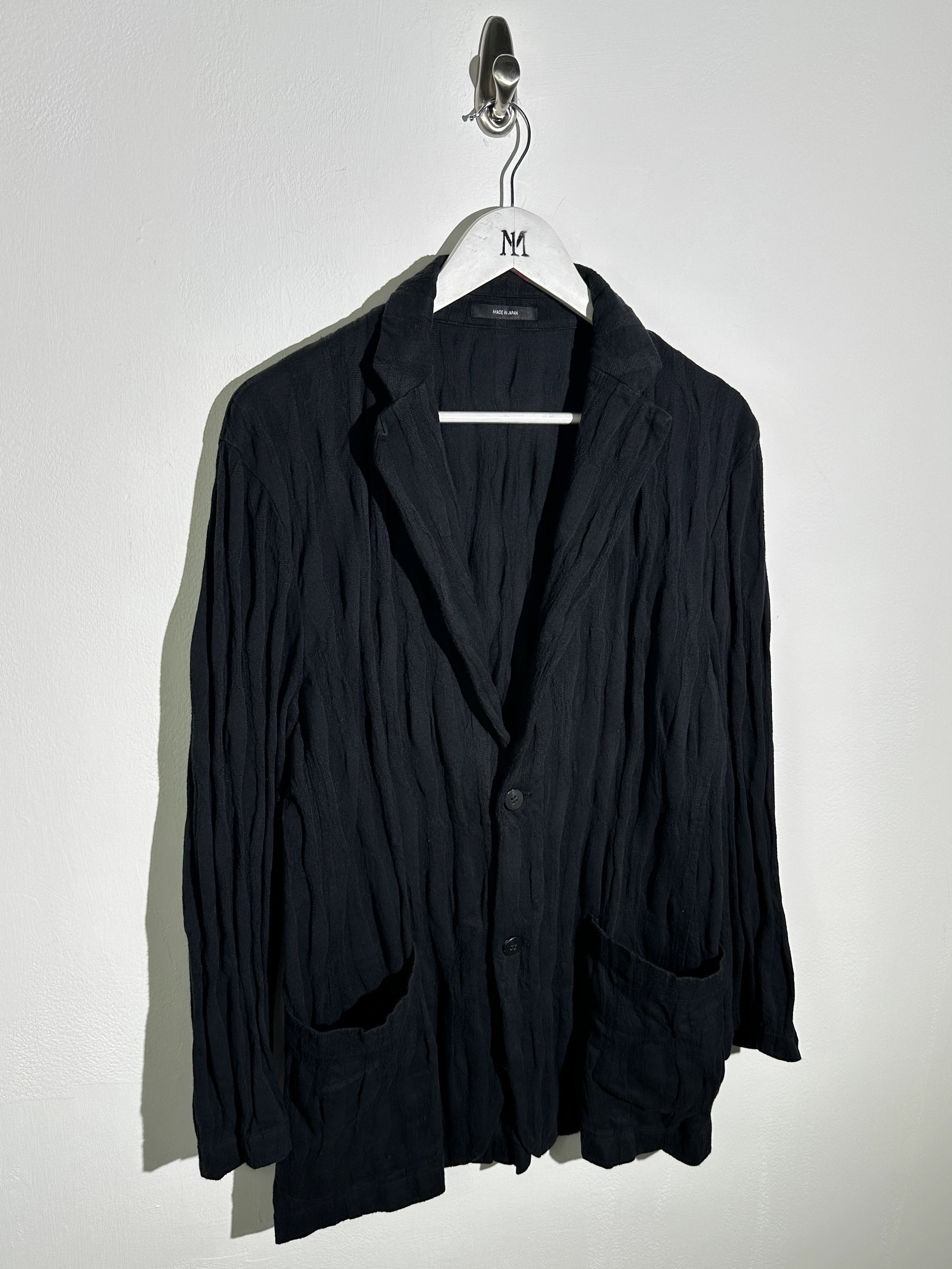 ISSEY MIYAKE - S/S 2017 RELAXED FIT CRINKLED BLAZER