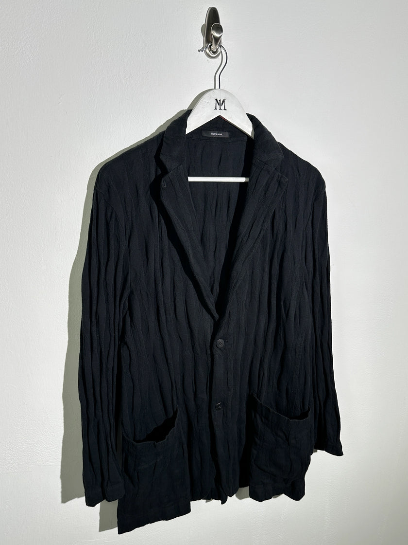ISSEY MIYAKE - S/S 2017 RELAXED FIT CRINKLED BLAZER