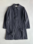 COMME DES GARÇONS - F/W 2003 MID LENGTH COAT WITH BOW DETAILS AT HEM
