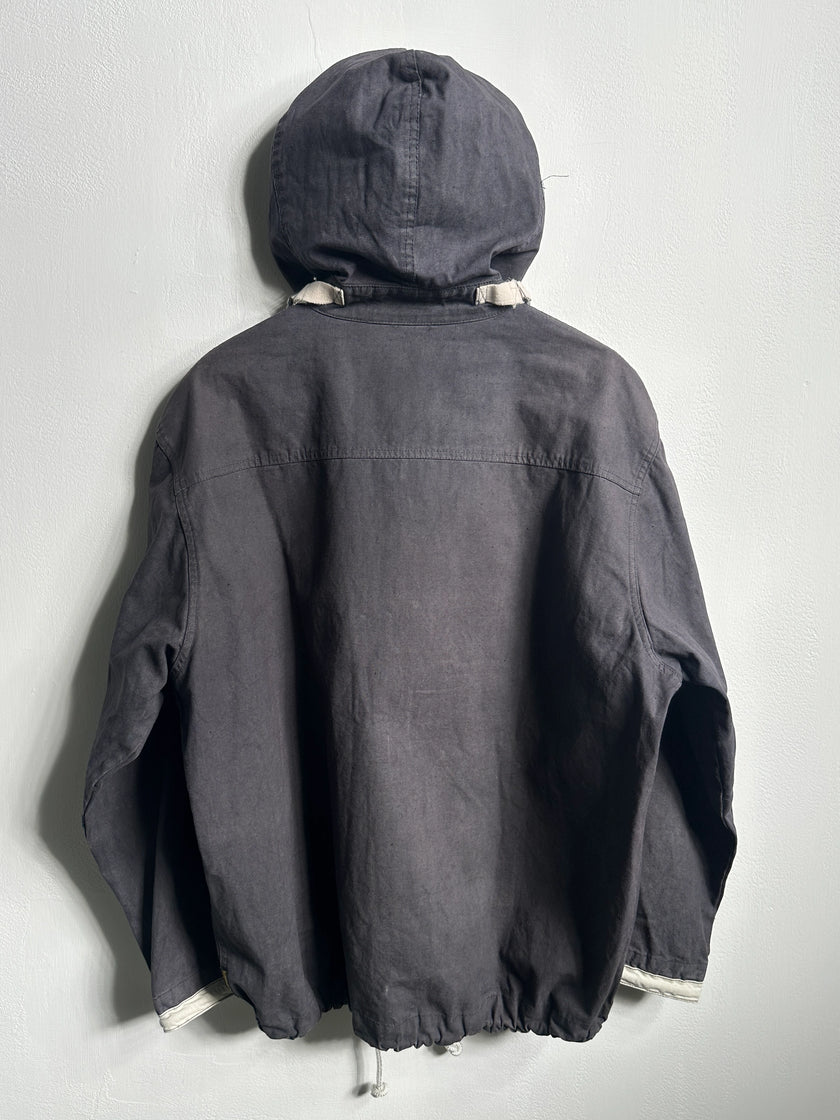 ARMANI JEANS - 1990s GUNNER SMOCK COTTON JACKET