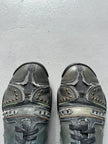 MARITHÉ + FRANÇOIS GIRBAUD - early 2000s ROUND TOE LEATHER SNEAKERS