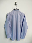 DIOR - late 2010s LONG SLEEVE SHIRT WITH CONTRAST STRIPE DETAILING AT FRONT AND COLLAR