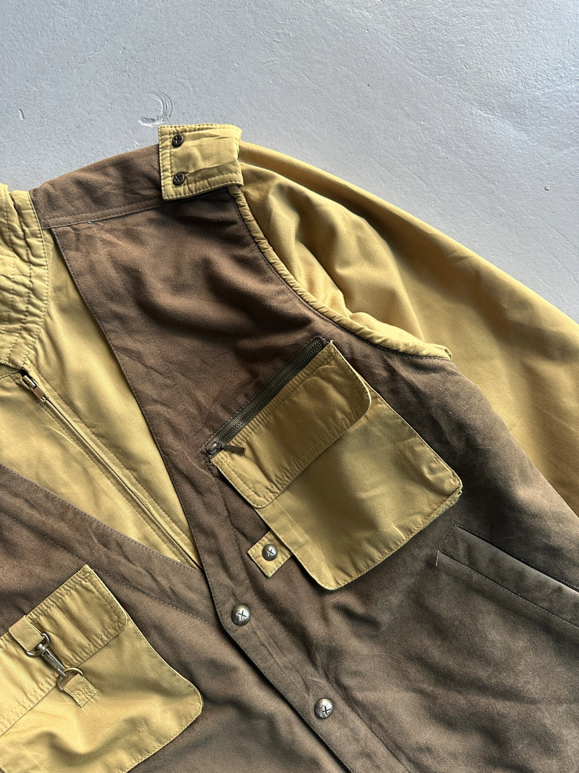 ISSEY MIYAKE - F/W 1982 LAYERED MULTI POCKET GILET JACKET