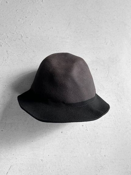 GIORGIO ARMANI - F/W 2017 TWO TONE FELT HAT