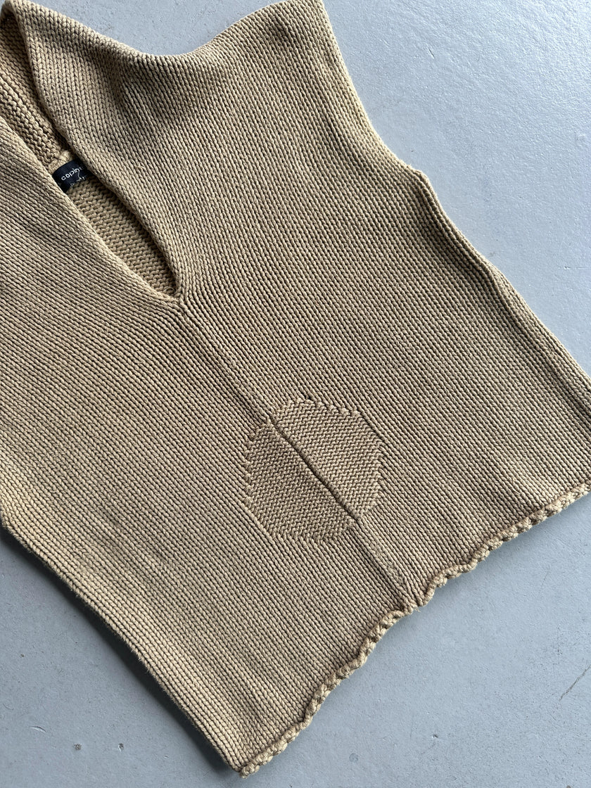 COP COPINE - 2000s CROP FIT KNIT TOP