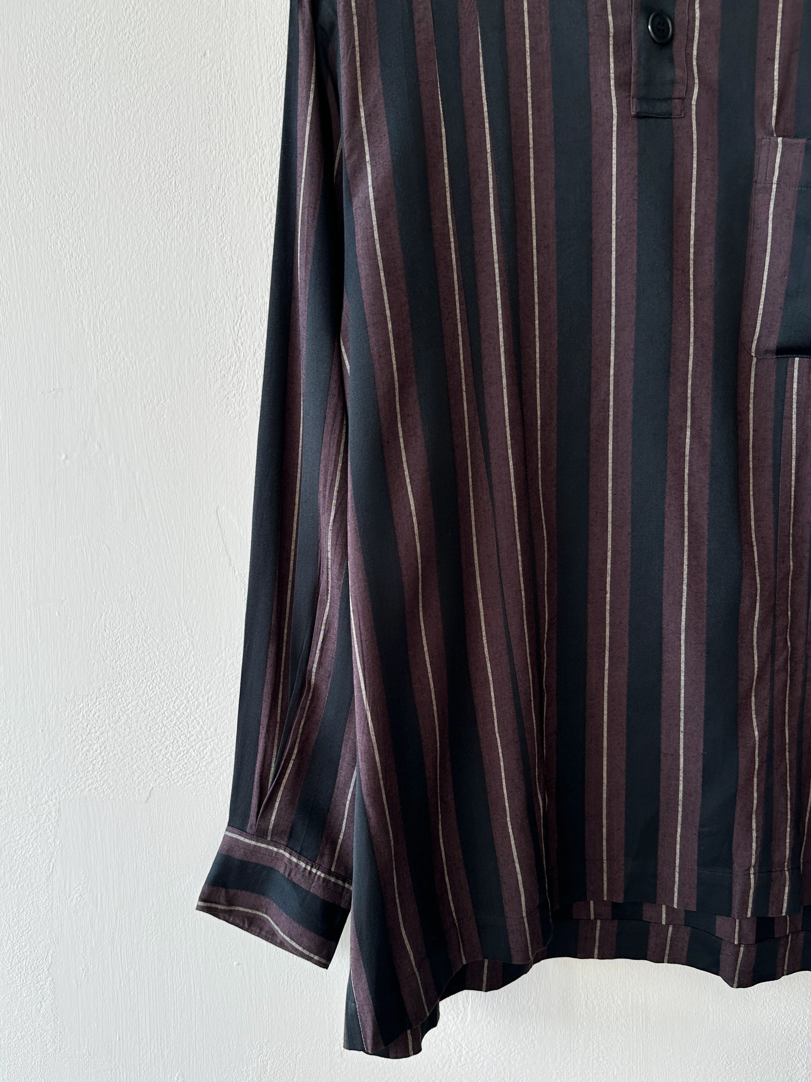 COMME DES GARÇONS - F/W 1995 STRIPED LONG SLEEVE PULLOVER TOP