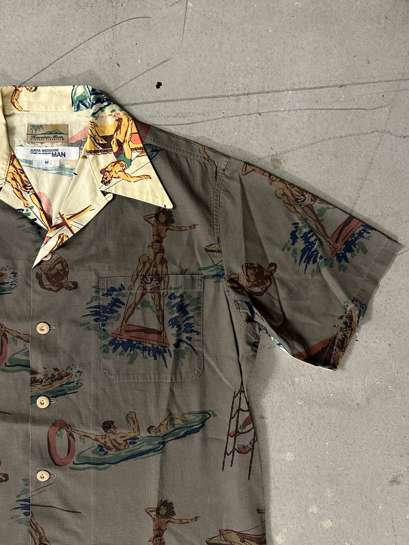 JUNYA WATANABE- COMME DES GARÇONS - SS 2003 ARCHIVE HAWAIIAN MOON SHIRT